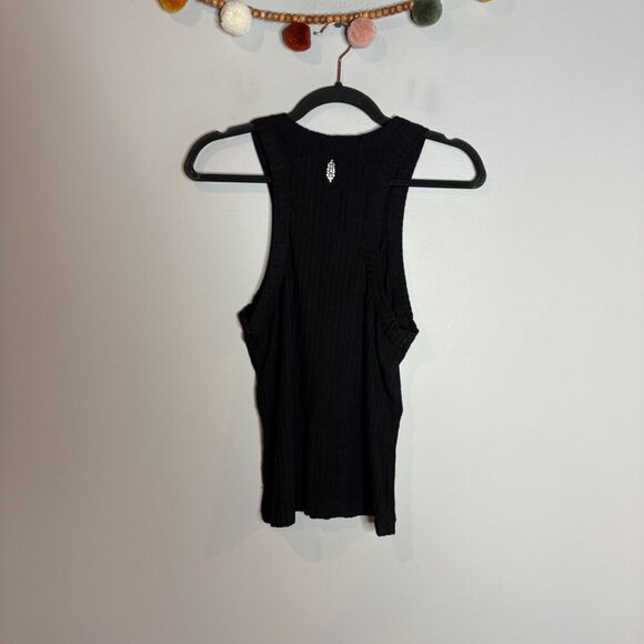 FP Movement Free People black ribbed high neck tank - Picture 4 of 4